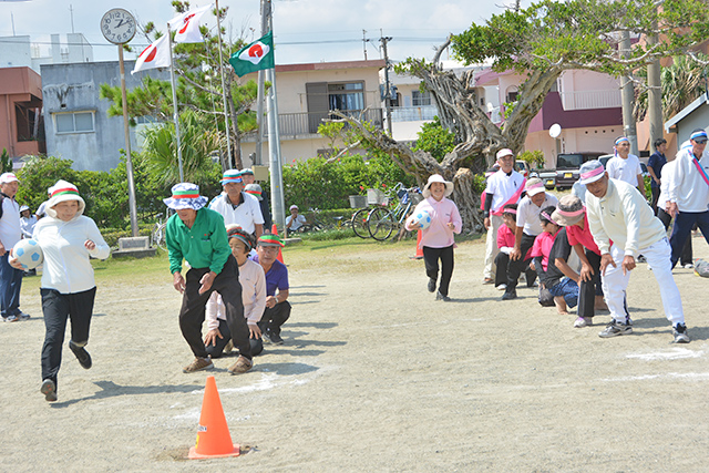 地区で息を合わせて「メディシンリレー」