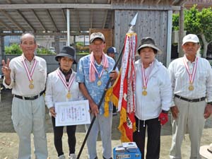 優勝した山チームの皆さん