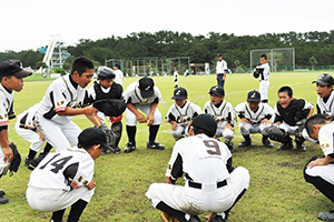 士気を高めるライオンズ