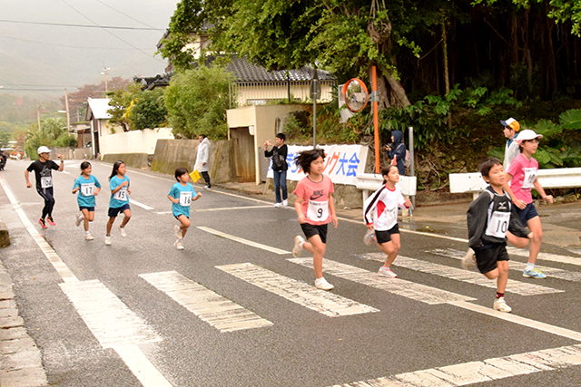 思い思いのペースで駆け抜けた参加者