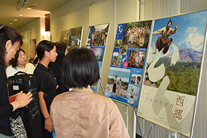 ロビーでは大河ドラマ「西郷どん」の展示も