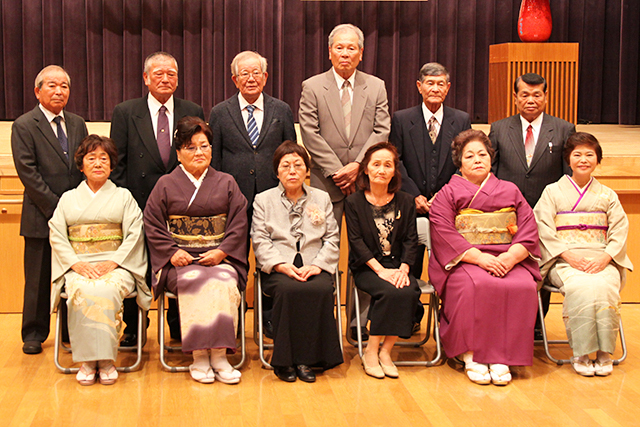 金婚式に出席されたご夫婦の皆さん