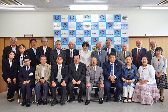 （一社）徳之島、関西徳州会の皆さんと町関係者