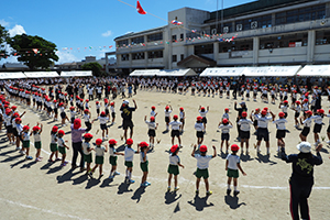 亀津小運動会での「亀津浜踊り」（29日に開催）