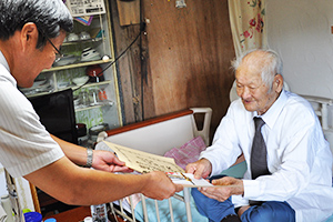 97歳まで釣りを楽しんでいた岩城藤武さん