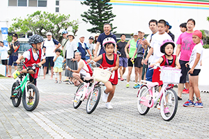 前日のチャレンジKIDSで子ども達も奮闘