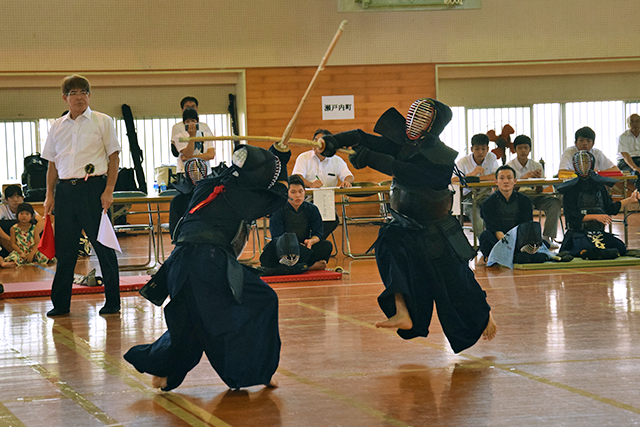 惜しくも準優勝となった剣道競技