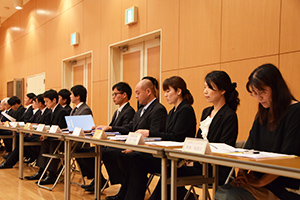 委嘱された各地域の学士村塾講師の皆さん