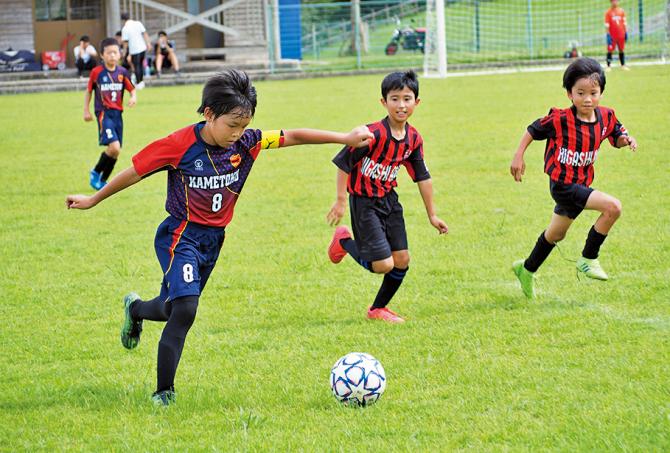 亀徳スポーツ少年団サッカー対東天城FC