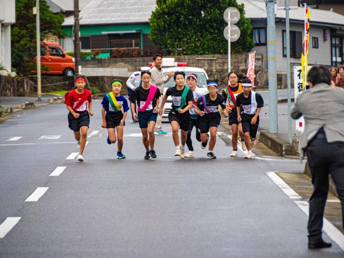 地区駅伝スタート