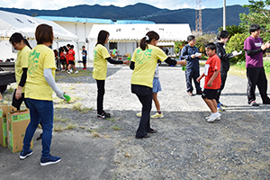 地元住民をはじめ多くのボランティアスタッフで運営